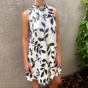 Black and white dress